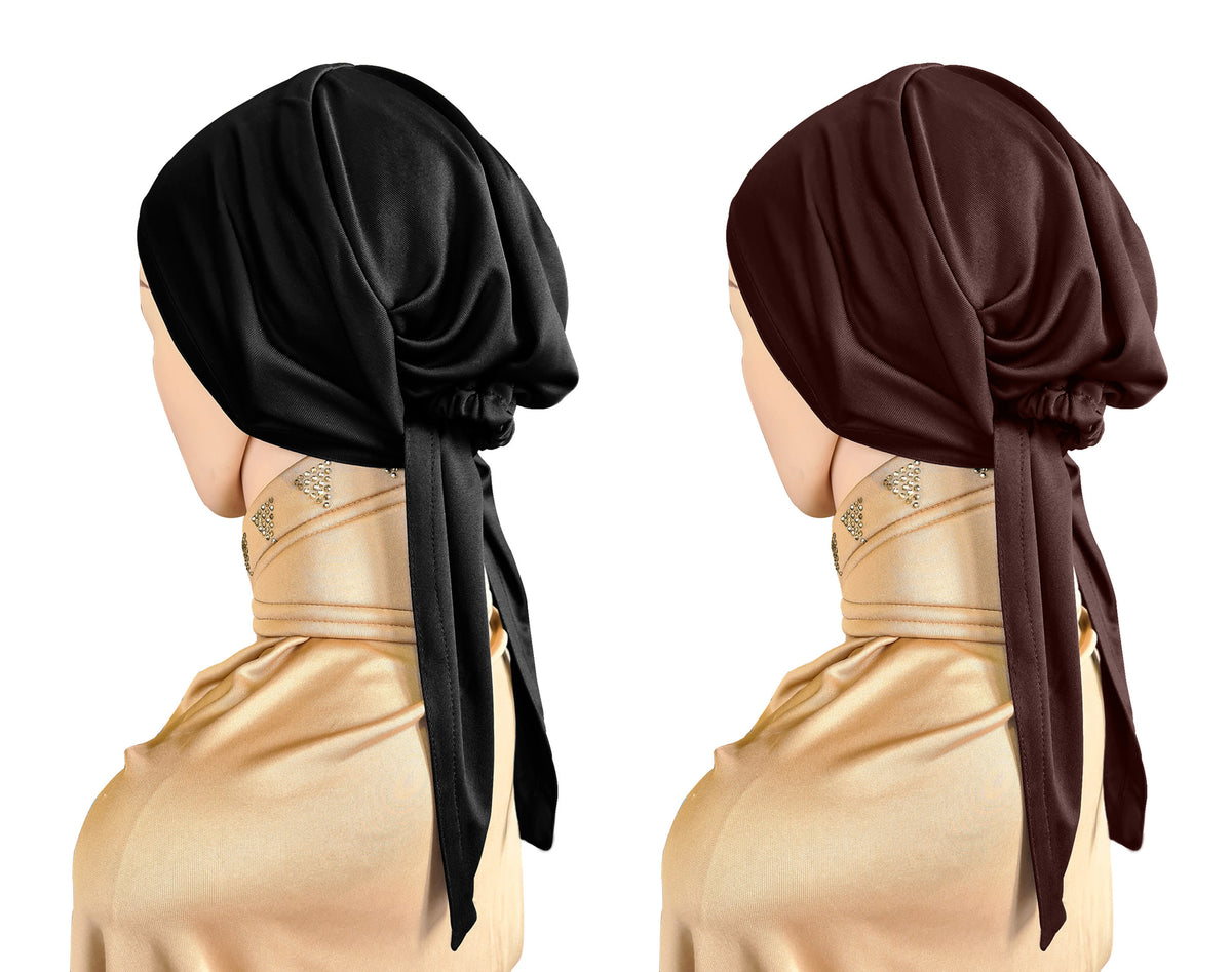 Women's Stylish Malka tale caps (set of 2)