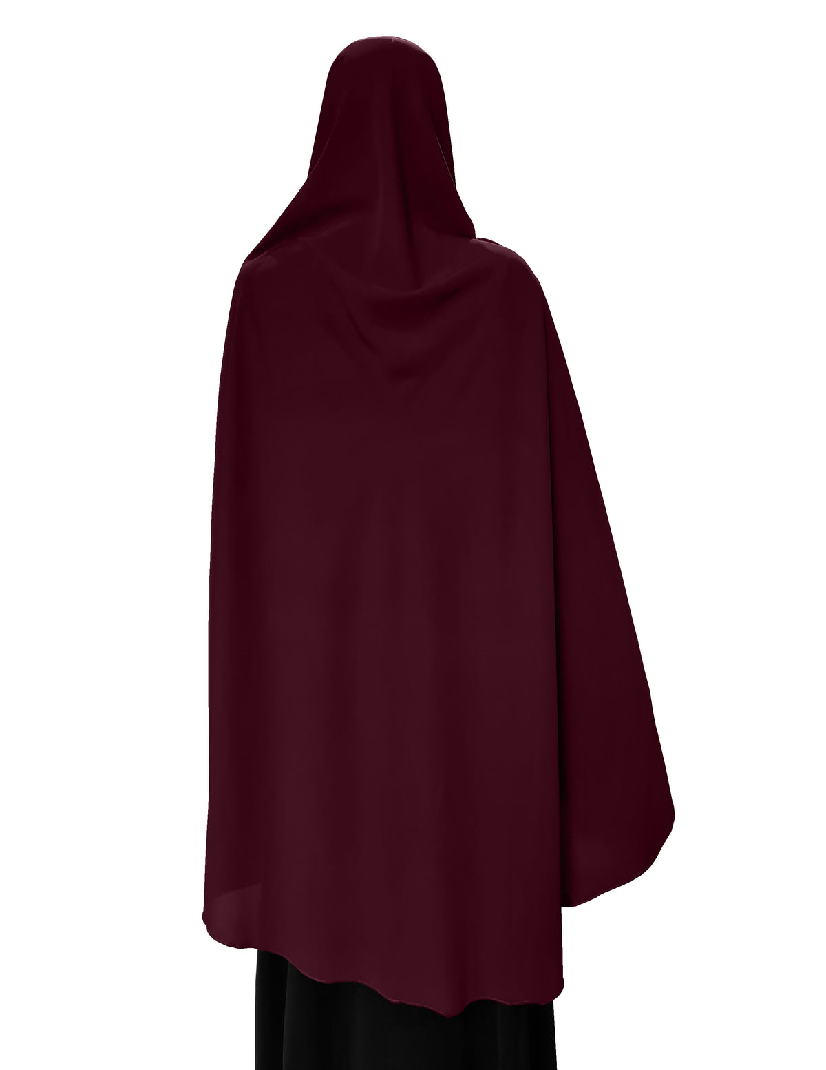 Modest Women's Stylish Soft Crepe FATHIMA Round C Cap Salafi Hijab