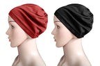 Mehar Hijab Women's Hair Bonnet SD Cap (set of 2)