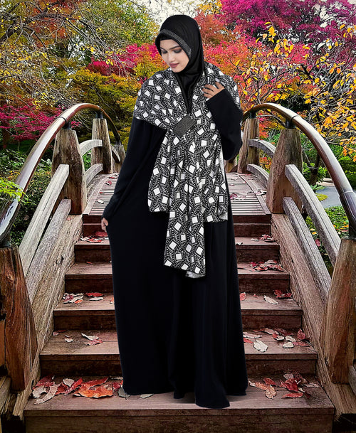 Modest Women's Stylish Ainaz Shyla hijab Free Size