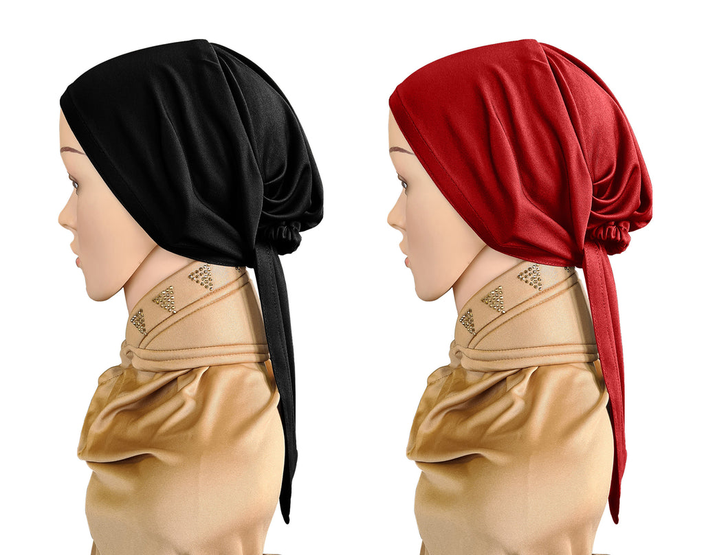 Women's Stylish Malka tale caps (set of 2)