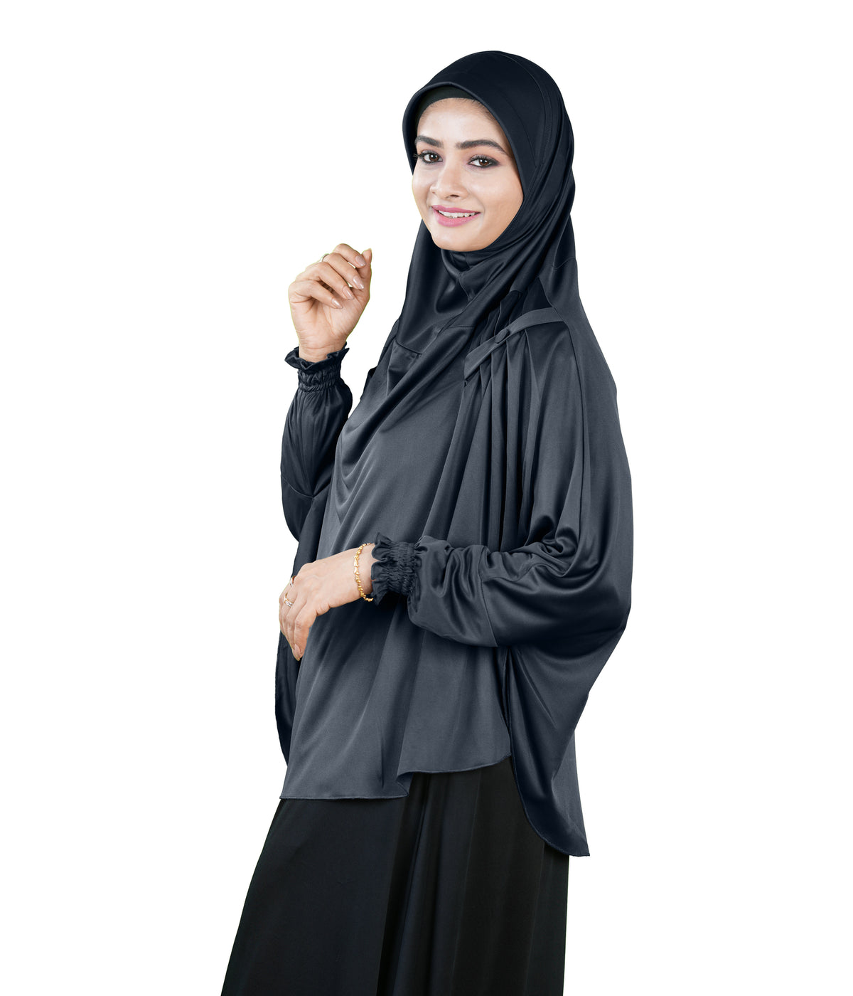 Mehar Hijabs Modest Elegant Saima Farasha type Hijab – One-Piece