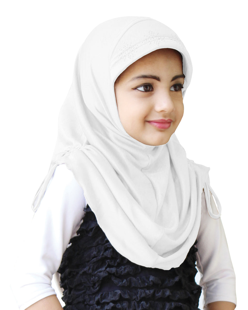 MEHAR HIJAB'S Girl's Scarf Embellished Little Heena Hijab