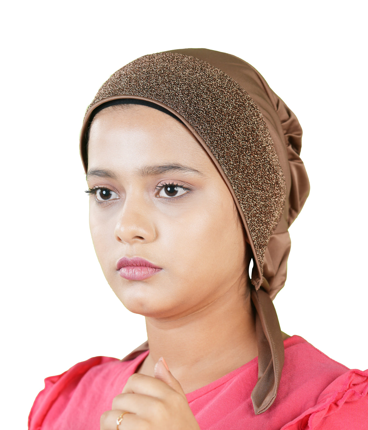 Women's Twinkle Tea caps a glittering pattern