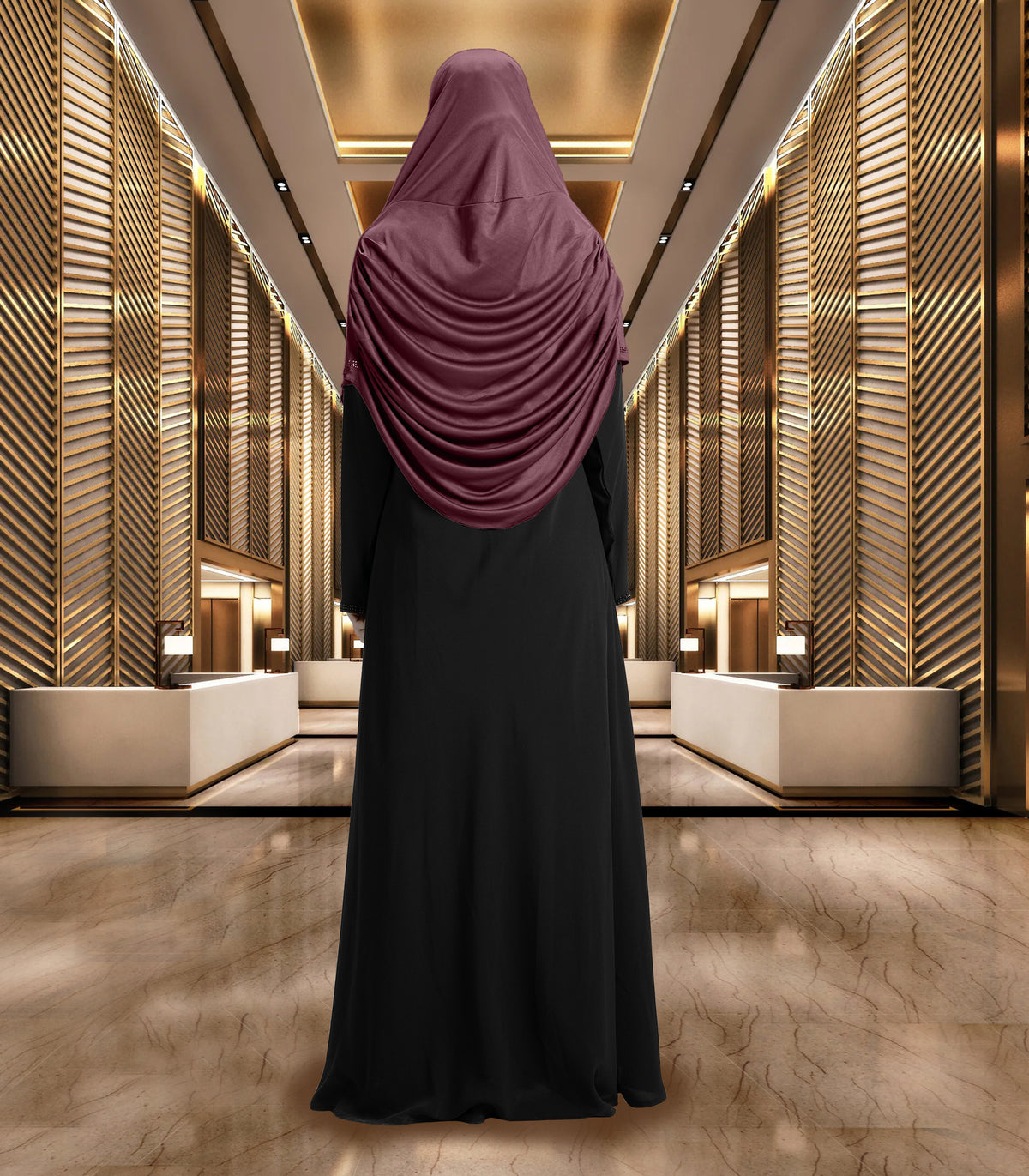 Modest Fashion Women's Soft feel good Fabric Aasimah Hijab
