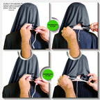 Modest Women's Designed Fleeted Stylish Feel Good Fabric FAEEZAH Hijab Grey