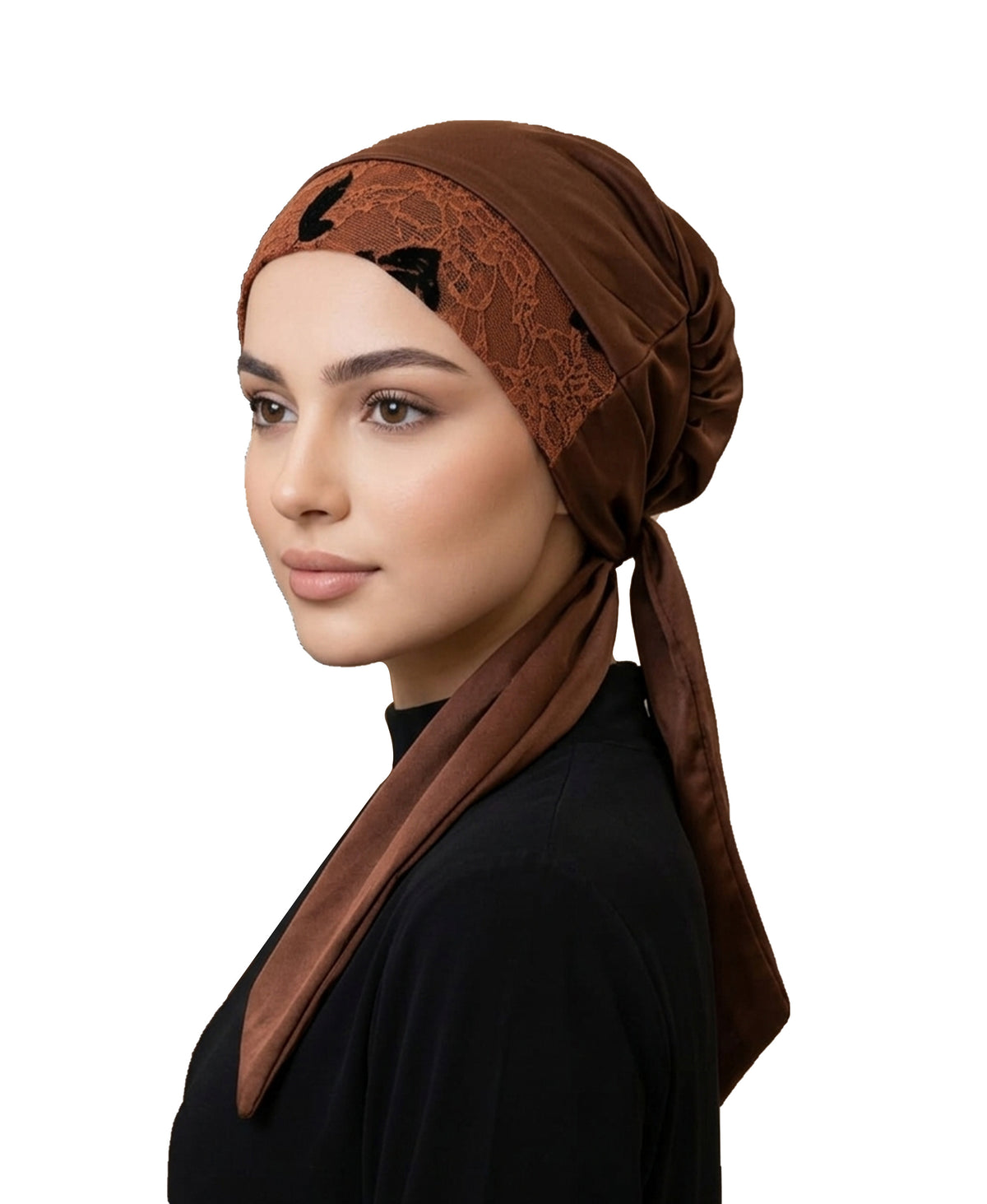 Jacquard Net Tail Cap