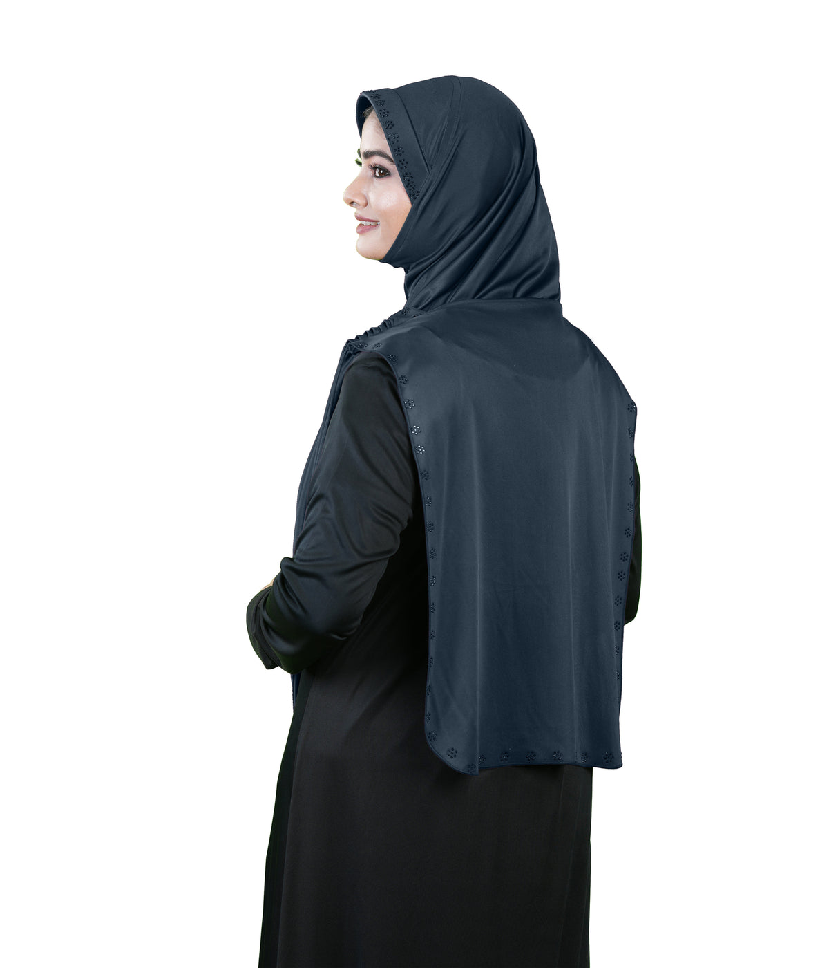 Modest Fashion by Mehar Laila Two-Piece Frilled Hijab Set