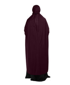 Mehar Hijabs Safia Face Mask Long Hijab for Women – Full Coverage Khimar with In