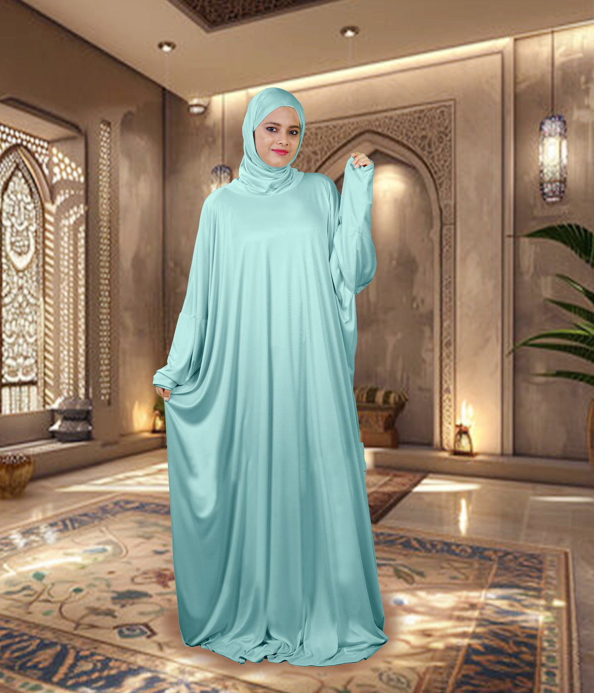 Mehar Women’s Full-Length Namaz | Islamic Prayer Dress Zahra Namaz