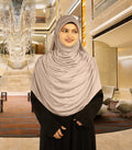 Modest Women's Fleeted Stylish Feel Good Fabric FAEEZAH Hijab Wheat
