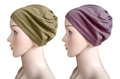 Mehar Hijab Women's Hair Bonnet SD Cap (set of 2)