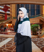 Mehar Shakira Elegant Dual-Tone Knot Hijab
