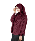 Mehar Hijabs Modest Elegant Saima Farasha type Hijab – One-Piece