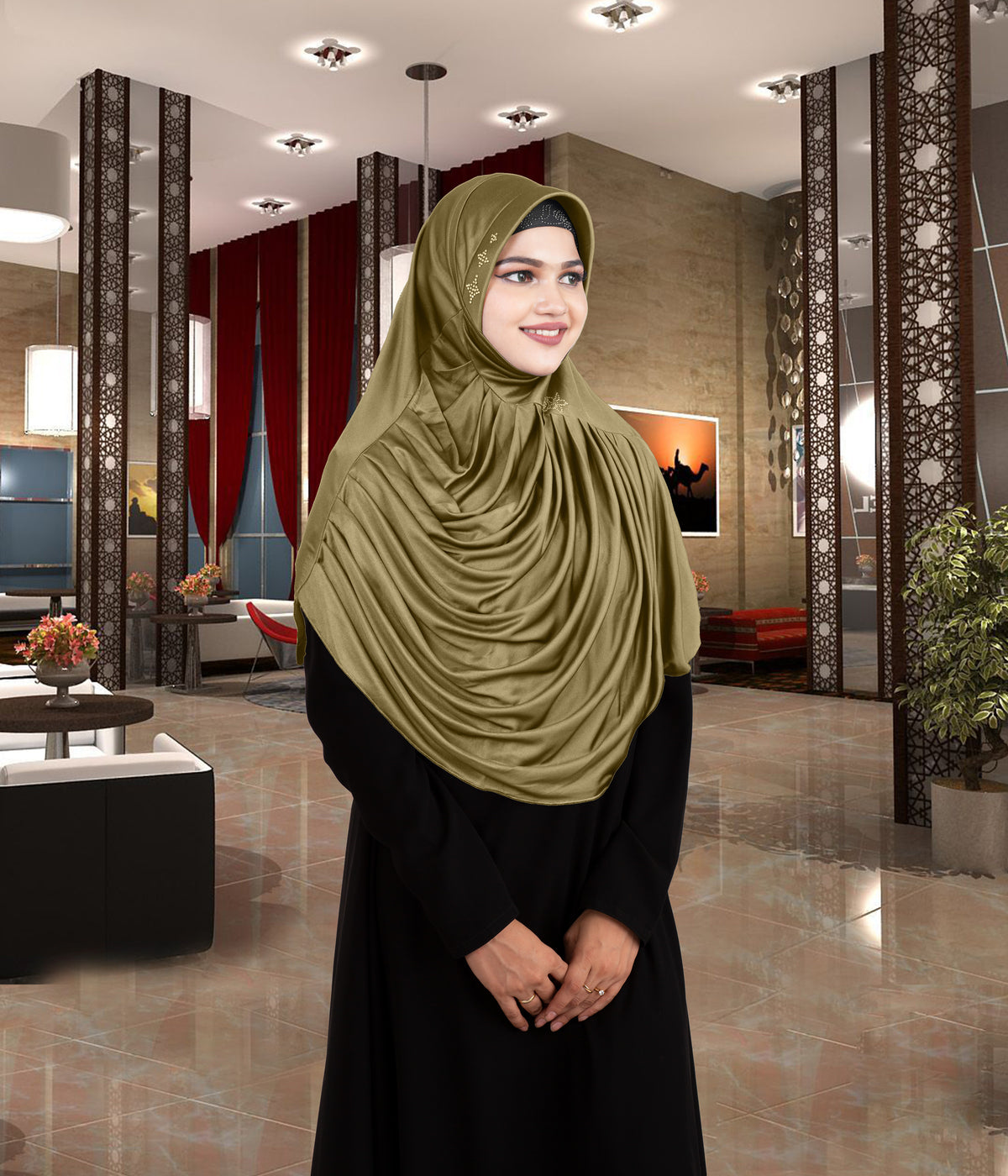 Modest Women's Elegance and Comfort Redefined Fareeza Hijab