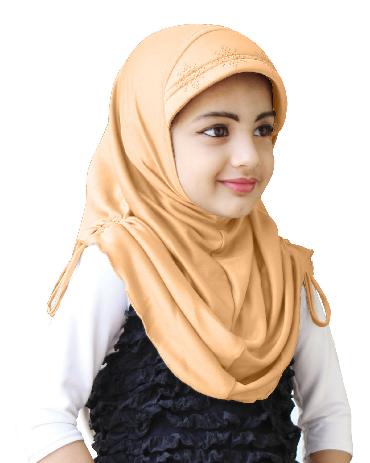 MEHAR HIJAB'S Girl's Scarf Embellished Little Heena Hijab