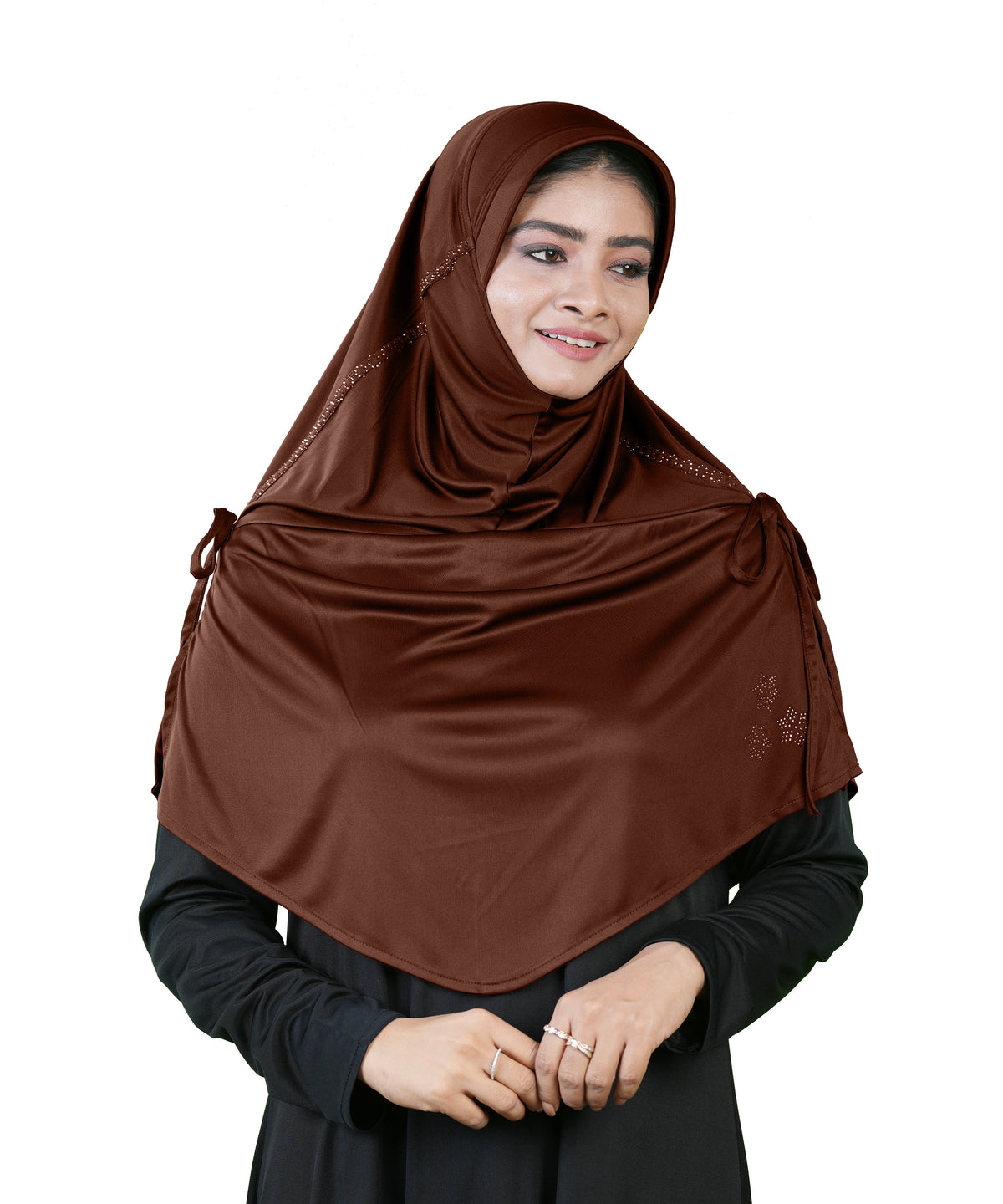 Rania Hijab for Women – Modest Wear with Full Front & Back Coverage-Face-Framing