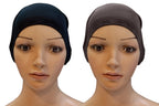 Mehar Hijab Women's Hair Bonnet SD Cap (set of 2)