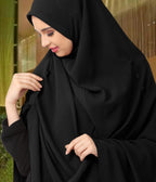 Modest Women's Stylish Rich Premium Texture fabric Crepe Long Hijab HEERA HAMDA