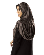Modest Women's stylish Soft feel good fabric AnarkaIi Hijab Formal Grey