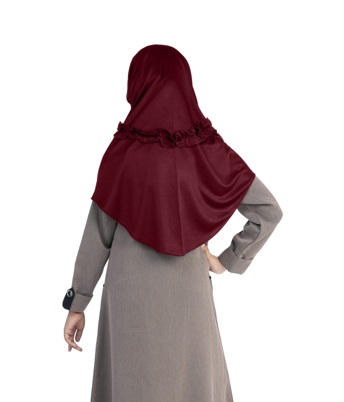 Mehar Little Nidha Hijab for Girls – Embellished with Embroidery & a