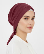 Aleena Tail Cap – Premium Hijab Undercap with Elegant Tail, Soft Stretch