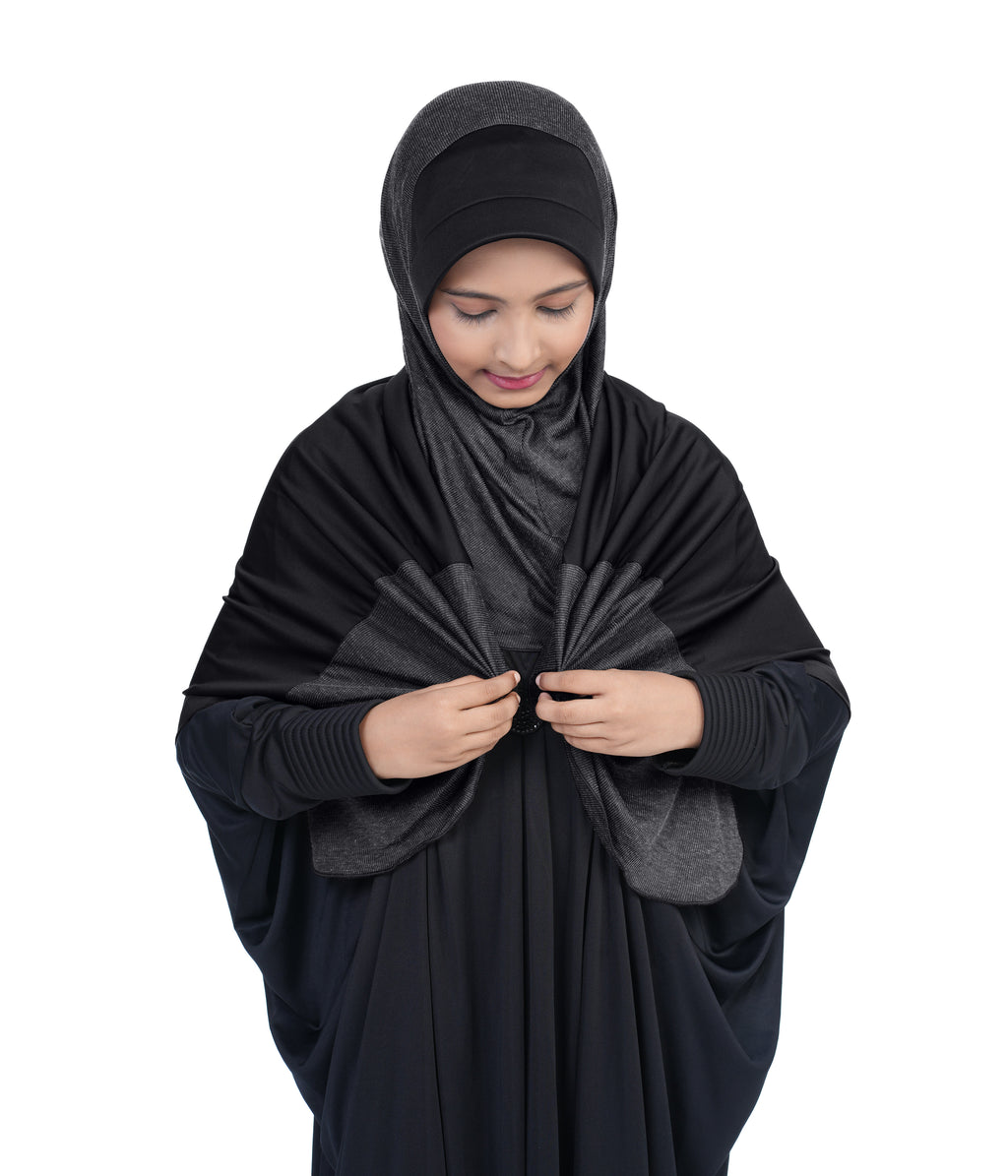 Mehar Hijabs Stylish Kids Butterfly DD Hijab