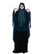 Mehar Hijabs Safia Face Mask Long Hijab for Women – Full Coverage Khimar