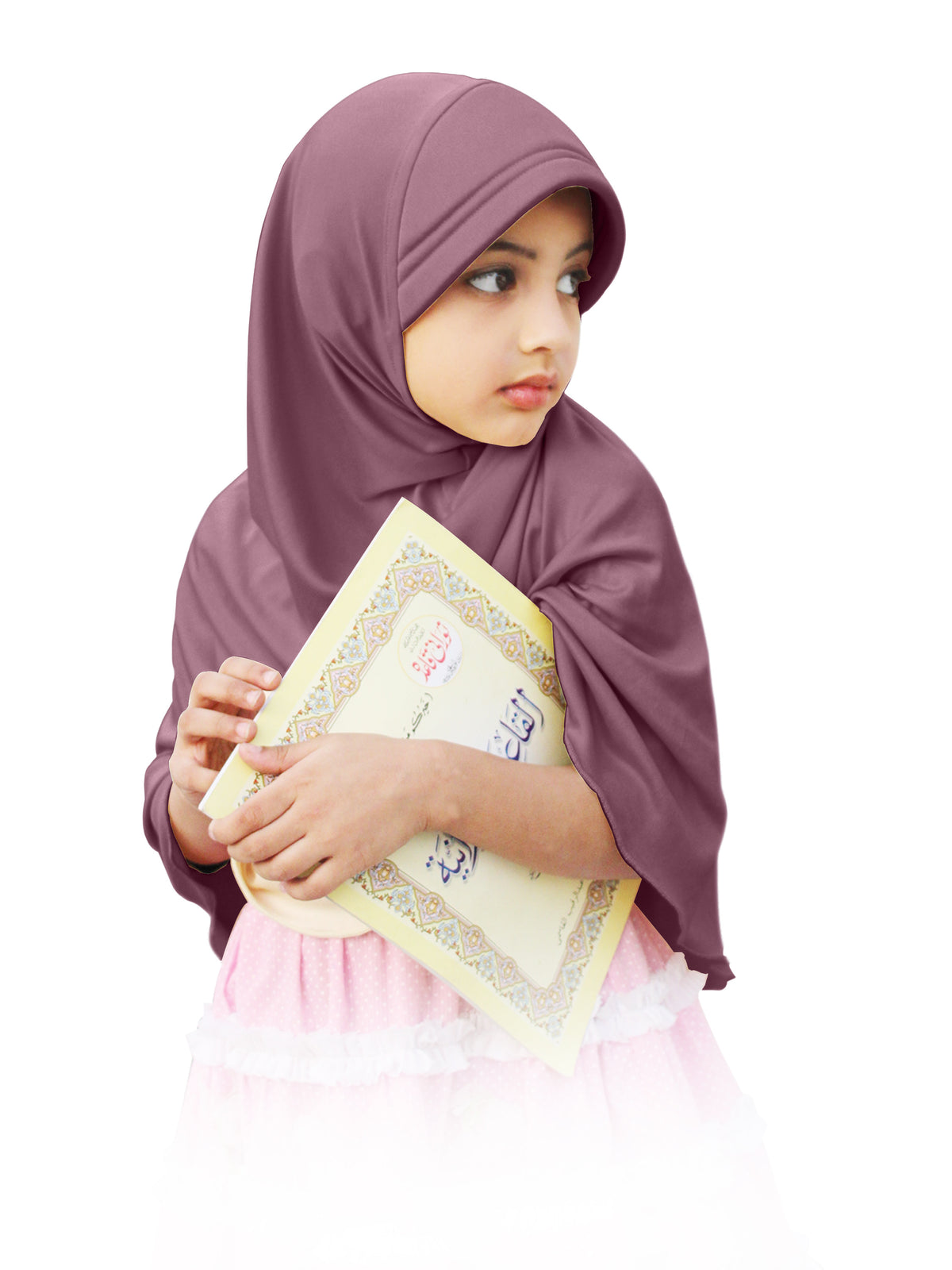 Mehar Hijab's Girl's Plain Long Hijab feel good Little Ma-ale Hijab