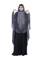 Mehar Hijab's Muslim Modest Women's Stylish Poly Cotton Solid Safiya Mask Hijab
