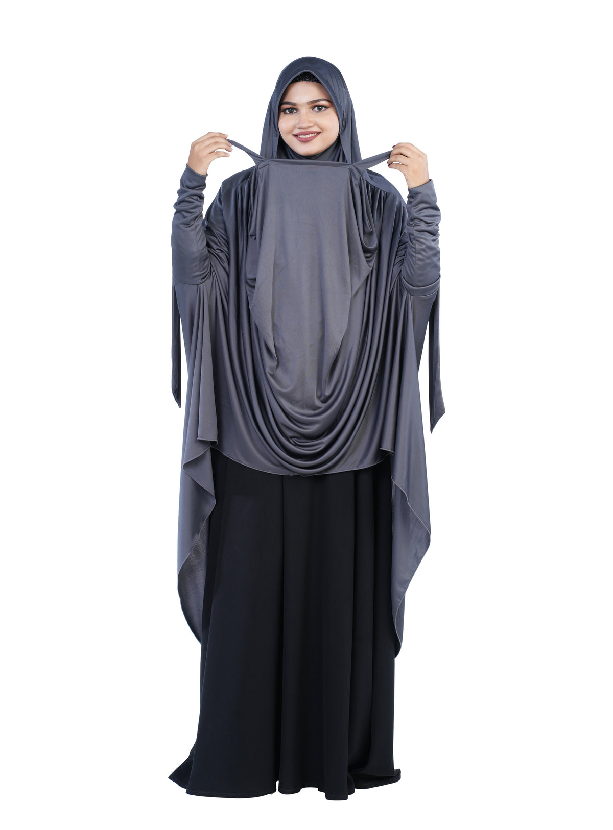 Mehar Hijab's Muslim Modest Women's Stylish Poly Cotton Solid Safiya Mask Hijab
