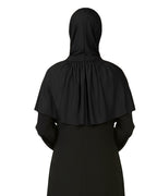 Fadya Hijab Modest Hijab With Neck Stone Embellishment & Elegant Frill Design
