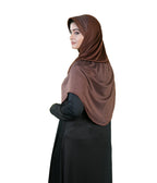 Mehar Hijab Muslim Women's Dual Layer & Dual Texture Fabric Zaira Hijab