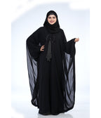 Mehar Premium Stylish Zada Abaya Full Set(3 pice)