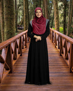 Mehar Hijab's Modest Women's Designed Stylish Cut Naaz Hijab XL