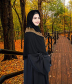 Mehar Shakira Elegant Dual-Tone Knot Hijab