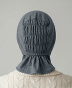 Dr. Ayesha Volume Tail Cap,Stretch Hijab with Stethoscope Ear Hole.Breat