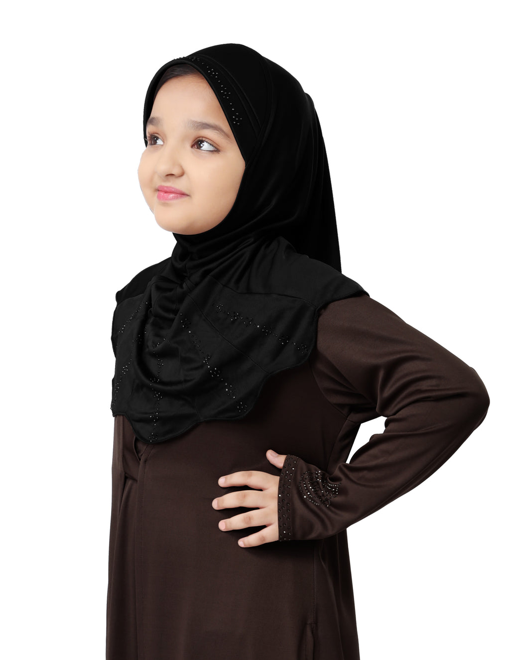 MEHAR HIJAB'S Kids Embellished Girl's Scarf Little Meharin Hijab