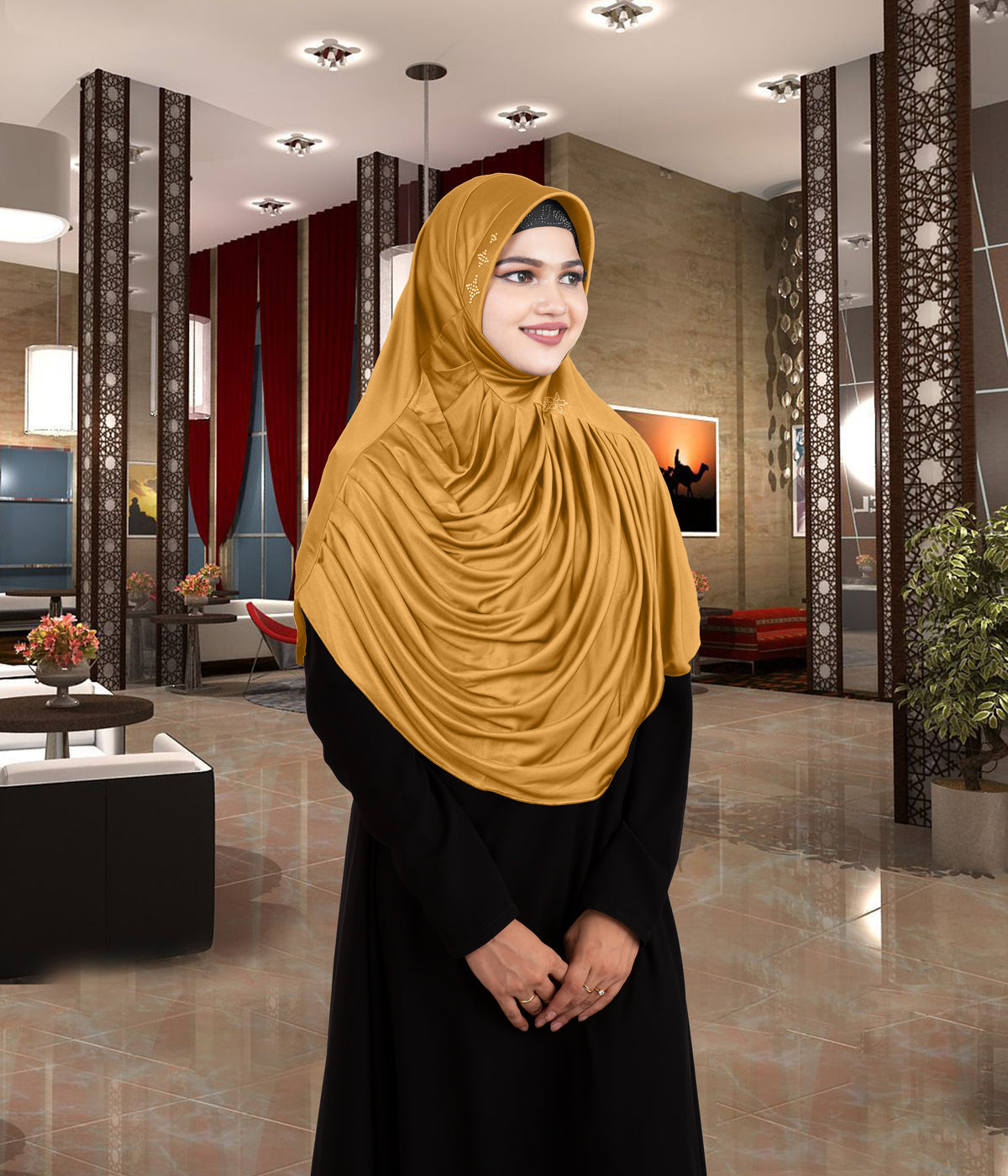 Modest Women's Elegance and Comfort Redefined Fareeza Hijab