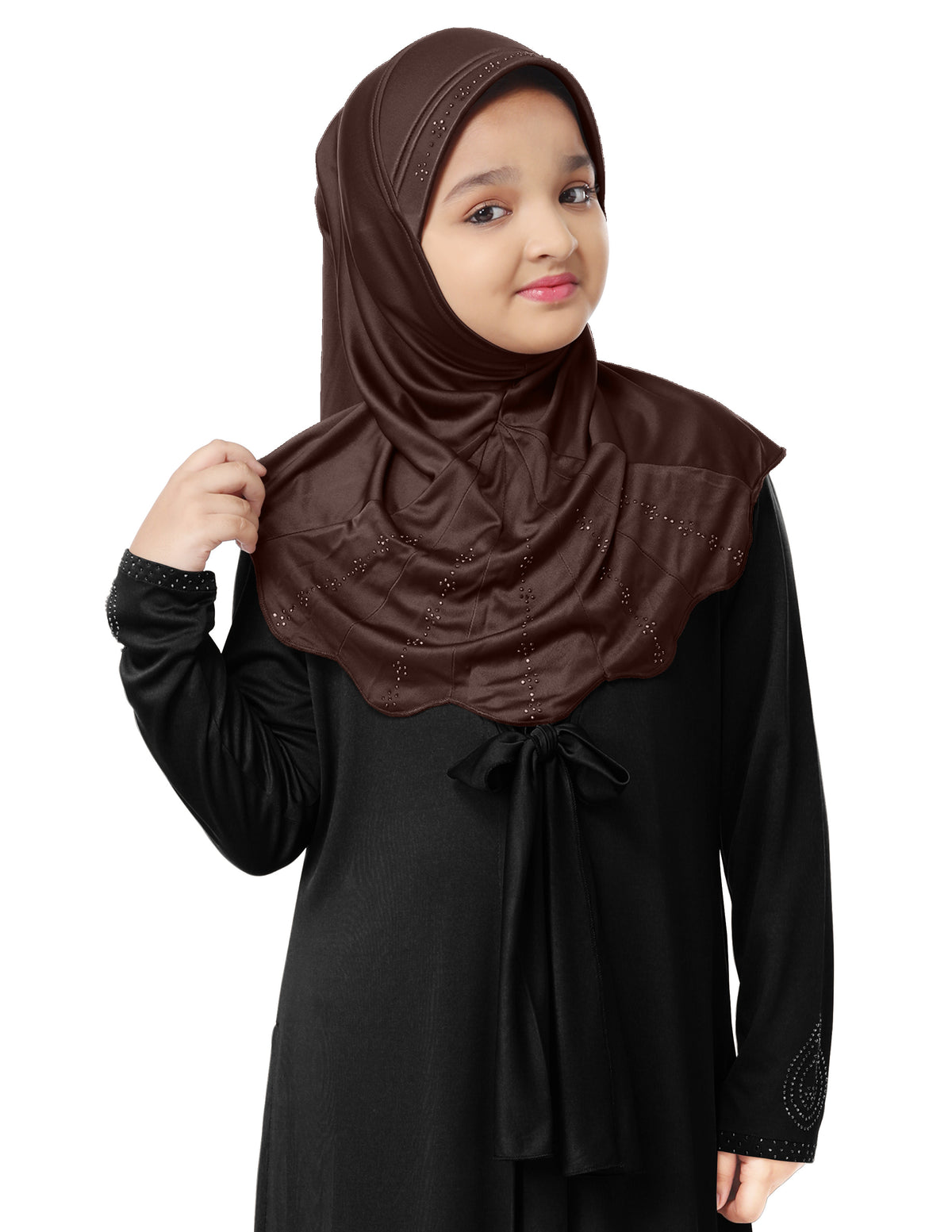 MEHAR HIJAB'S Kids Embellished Girl's Scarf Little Meharin Hijab