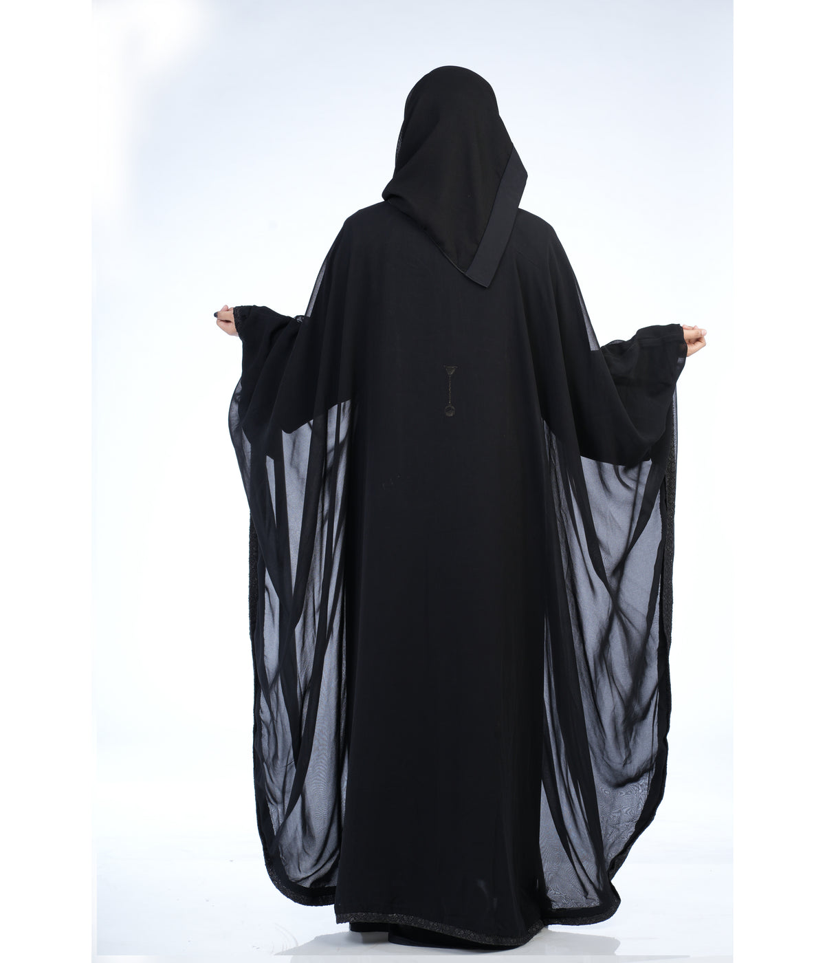 Mehar Premium Stylish Zada Abaya Full Set(3 pice)