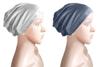 Mehar Hijab Women's Hair Bonnet SD Cap (set of 2)