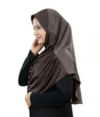 Mehar Faeezah DD Hijab – Dual-Drape Two-Tone Layered Hijab for Modest Elegance