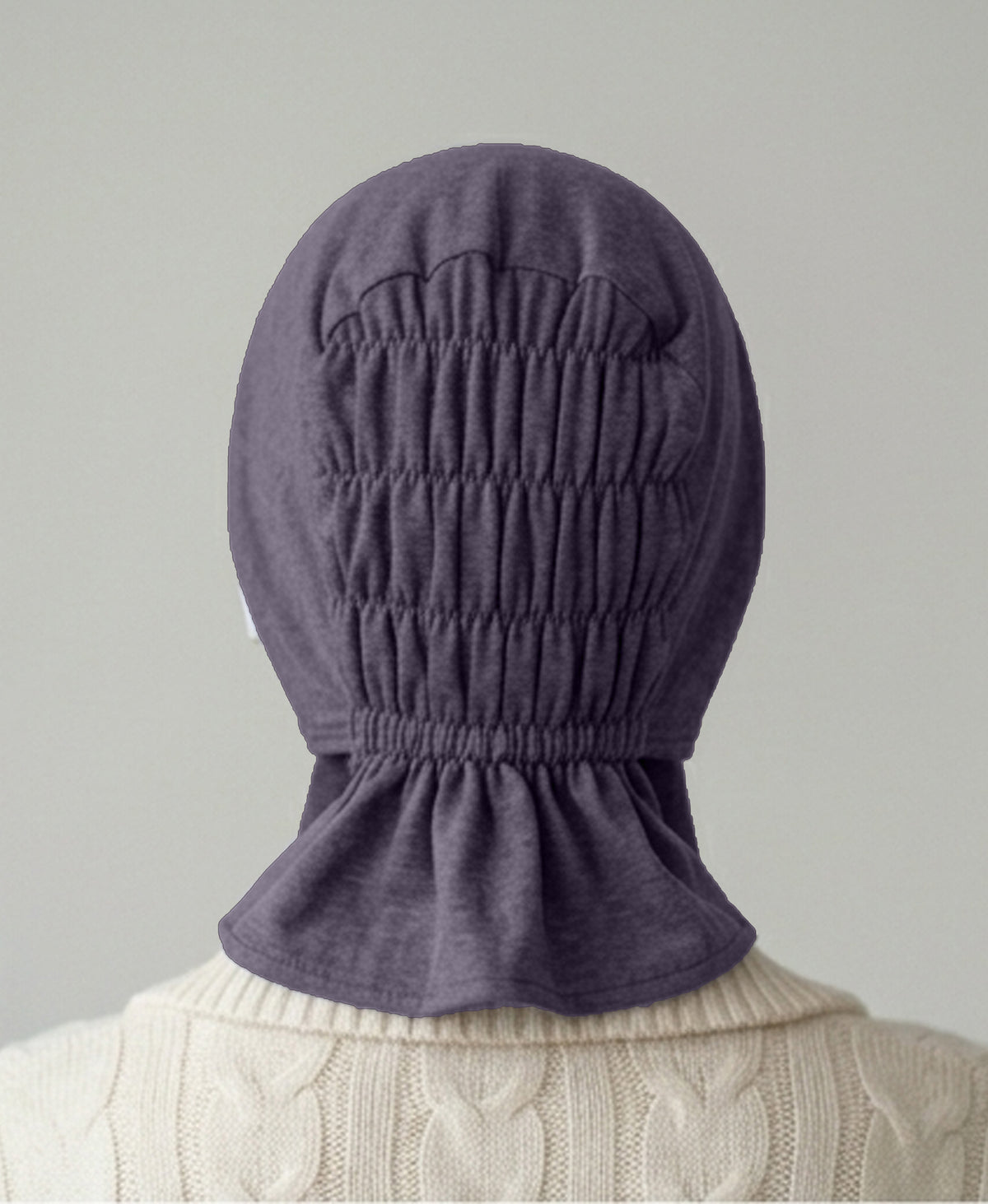 Dr. Ayesha Volume Tail Cap,Stretch Hijab with Stethoscope Ear Hole.Breat