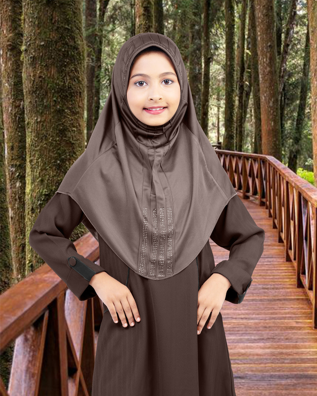 Modest Fashion Kids Soft feel good Fabric Manal Hijab.