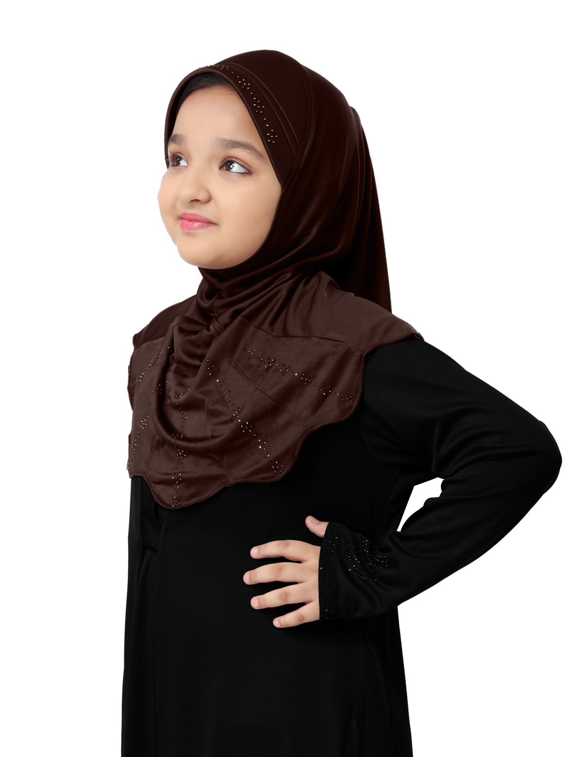 MEHAR HIJAB'S Kids Embellished Girl's Scarf Little Meharin Hijab