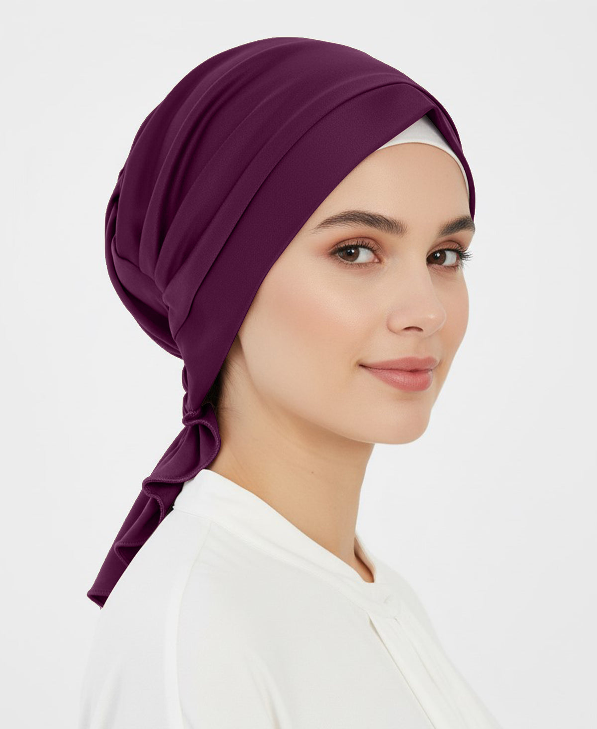 Aleena Tail Cap – Premium Hijab Undercap with Elegant Tail, Soft Stretch