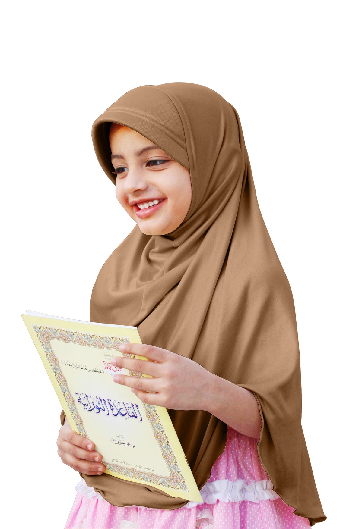 Mehar Hijab's Girl's Plain Long Hijab feel good Little Ma-ale Hijab