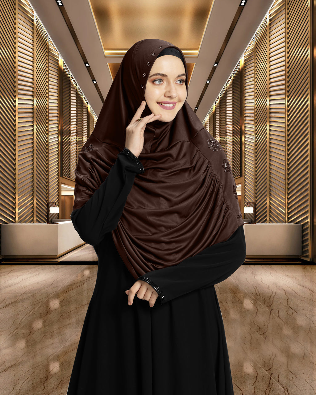Modest Fashion Women's Soft feel good Fabric Aasimah Hijab