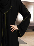 Mehar Women's Stylish Designer Aain Abaya